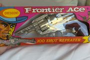 Vintage Crescent Frontier Ace 100 Shot Repeater Toy Gun