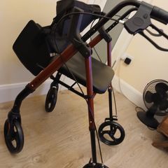 Walking Aid (with seat and shopping bag) Zero Mileage! 2 months old