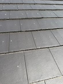 Flat Black Roof Tiles
