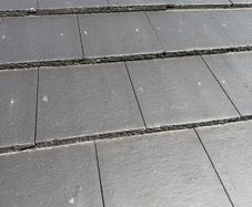 Flat Black Roof Tiles
