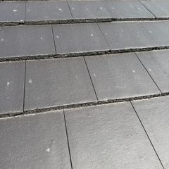 Flat Black Roof Tiles