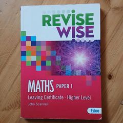Revise Wise Maths Paper 1 Leaving Cert