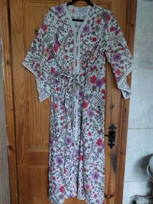 Vintage kimono long dress (free postage)