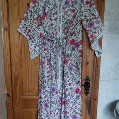 Vintage kimono long dress (free postage)