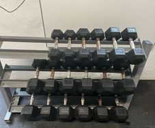 Dumbells and weight plates