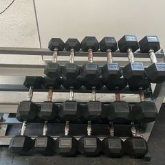 Dumbells and weight plates