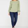 JDY Green Top. Size 14. New Image 4
