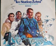 Michel Legrand - Ice Station Zebra Vinyl LP (1968) UK 1st Pressing Soundtrack Score EX+