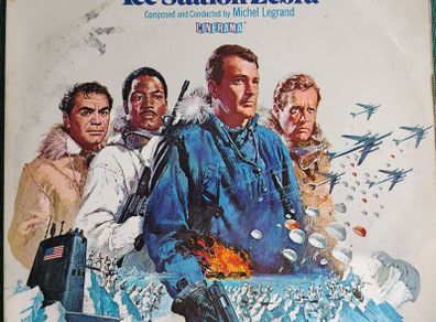 Michel Legrand - Ice Station Zebra Vinyl LP (1968) UK 1st Pressing Soundtrack Score EX+