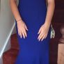 Near new Royal Blue Debs Dress Image 4