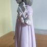 NAO by Lladro 1034 Girl with Violin Vintage Porcelain Figurine - MINT CONDITION Image 4