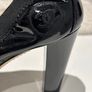 CHANEL Black Patent Pumps Image 2