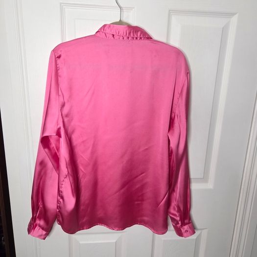 Neon pink blouse  size M
