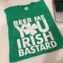 Women's T Shirt Beer Me You Irish St Patrick's Day T Shirt Image 3