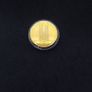 Royal Engagement 24k Gold Plated Commemorative Medal with Genuine Blue Sapphire and COA ( No. 01574 / 40,000 ) Image 5