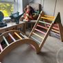 Wooden Pikler Triangle Climbing Frame Image 10