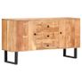 Sideboard 150x40x75 cm Solid Acacia Wood Image 3