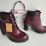 Dr Martens Persephone cherry red chunky heel platform boots UK8 EU42 US10 Image 3
