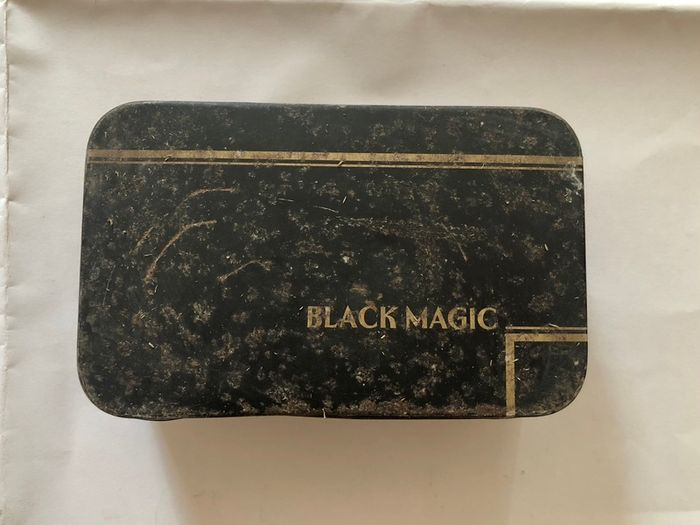 Vintage Black Magic Rowntree Chocolate Tin