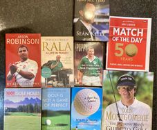 Sports books - golf, rugby, GAA & Soccer
