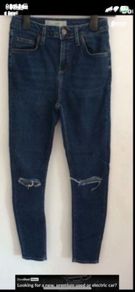 jeans topshop Jamie waist 28 L 32