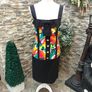 Vintage 80s 90s Jacqueline lechat Cannes pencil floral dress with cropped blazer Image 7