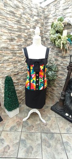 Vintage 80s 90s Jacqueline lechat Cannes pencil floral dress with cropped blazer