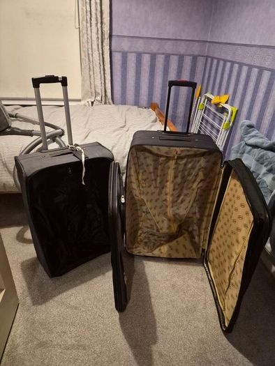 Suitcases x 2, Large and in good condition.