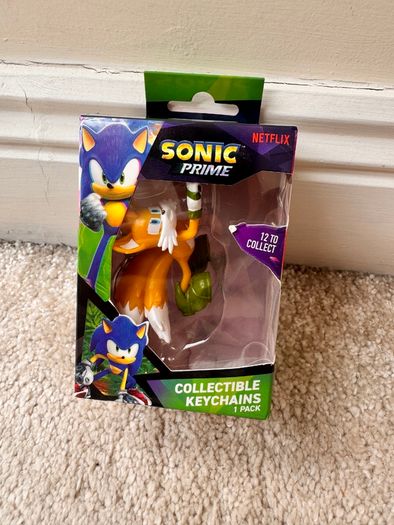 Sonic The Hedgehog Prime Tails approx. 2.5-Inch keychain Please see photos
