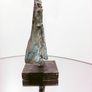 Horse Sculpture - Patinated Bronze, Marble (Signed) Image 10