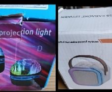 Child's Karaoke Machine &LED Light