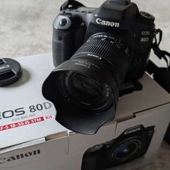 Canon EOS 80D DSLR Camera + Efs 18-55 Is Stm Lens