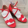 Boden new ladies Cassie Espadrille wedge shoes in red suede UK 3.5.. EUR 36 Image 6
