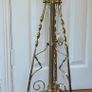 Art Nouveau Brass & Copper Floor Lamp Image 3