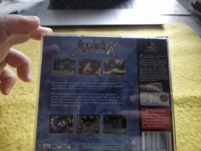 The Adventures of Alundra PlayStation1 Ps1 PlayStation2 Ps2 Games Original