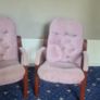 Two High Backed fireside Chairs Image 2