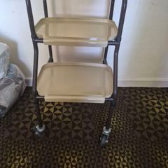 Indoor walker with trays