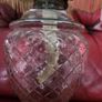 Cut glass working oil lamp Image 3