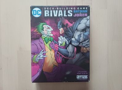 DC Rivals Batman vs Joker Deck Building 2 Player Strategy Card Game 2014