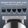 Beard Trimmer Men, Waterproof Electric Razor for Nose, Body, Face and Mustache, Cordless Hair Clippers Shavers for Men Grooming Kit, Gifts for Husband Father Image 5