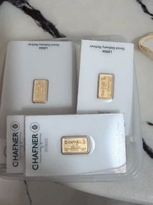 1&2gram 999.9 gold bars