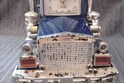 Vintage Semi Truck  Clock