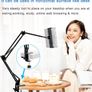 Adjustable,Foldable Tablet Stand for Bed, Aluminum Universal Flexible Tablet Holder with 360 Degree Rotation for iPad iPhoneX iPad Pro N-Switch,or Other 4.5 12.9 Inches Devices Black Image 2