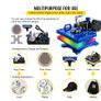BRAND NEW 6 In 1 Heat Press Machine 800W 12 X 15 Inch Black & Blue 360 Degree Rotation Design Digital LED Transfer Printing for Mug Image 3