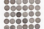 G.B. 29 x 3d, &amp; 1 x 4d, 30 x 921/2% Silver Coins ( no.444)