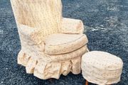 Armchair and Stool KAS1009
