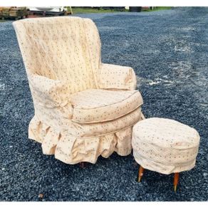 Armchair and Stool KAS1009