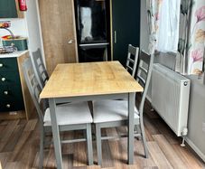 tables and chairs