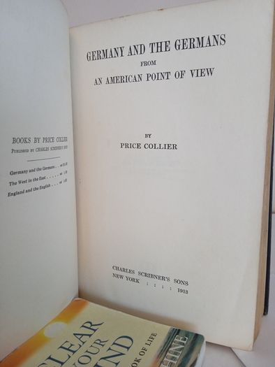 Germany and the Germans from an American Point of View by Price Collier (GT327)