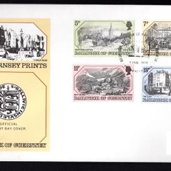 1978 Guernsey Prints Commemorative Stamps Addressed First Day Cover (FDC)